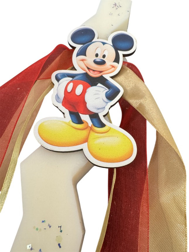 Λαμπάδα "Mickey Mouse" Ζαχαρωτά