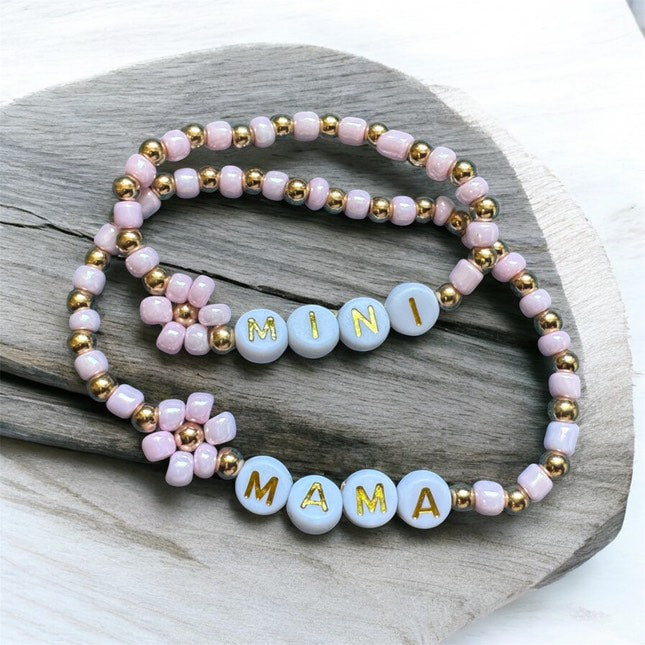 Σετ βραχιόλια Mama Mini – Μαμά και κόρη με αγάπη | The Gift Box
