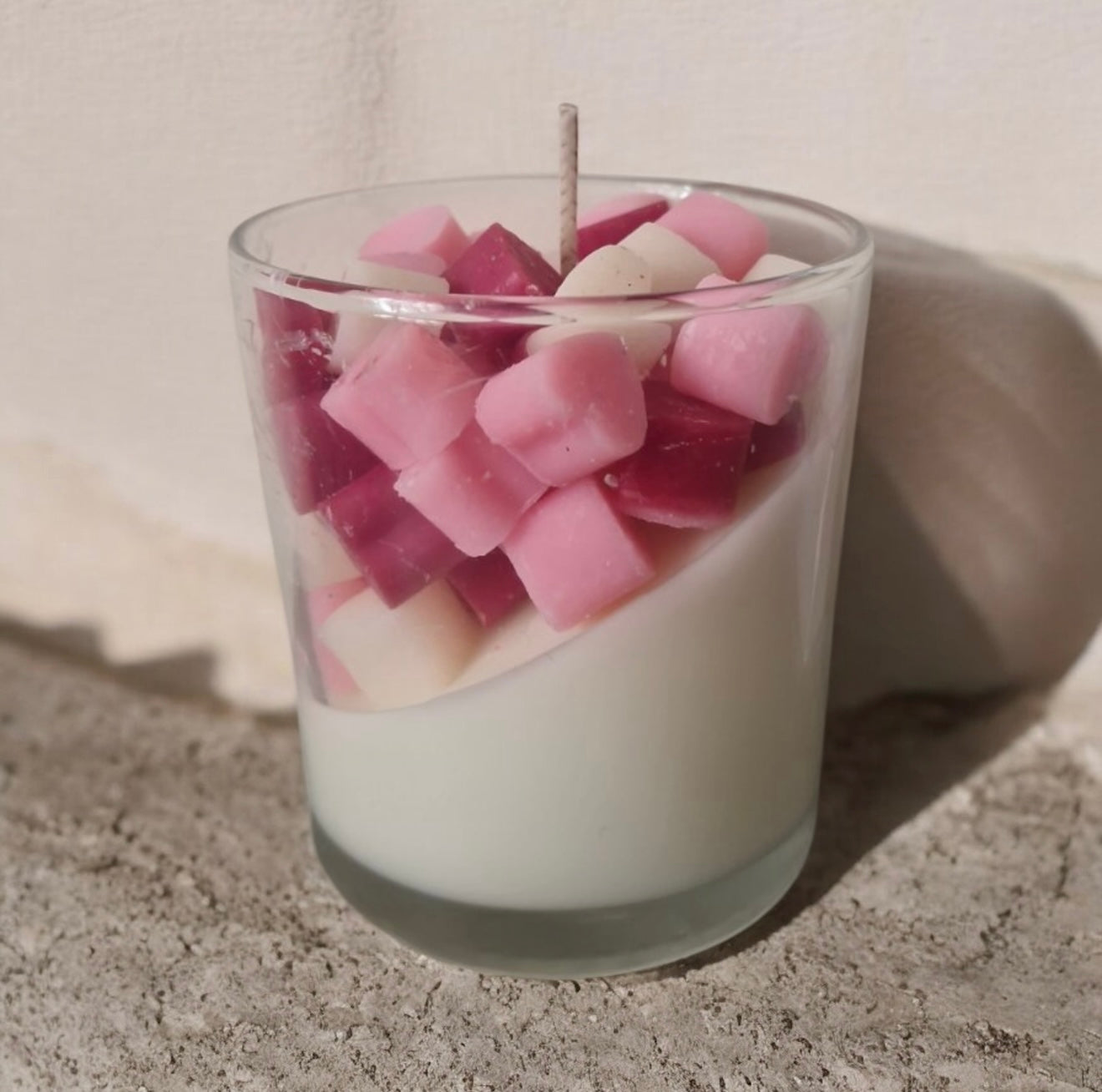 Candle "A Jar Full of Hearts" - Bubble Berry