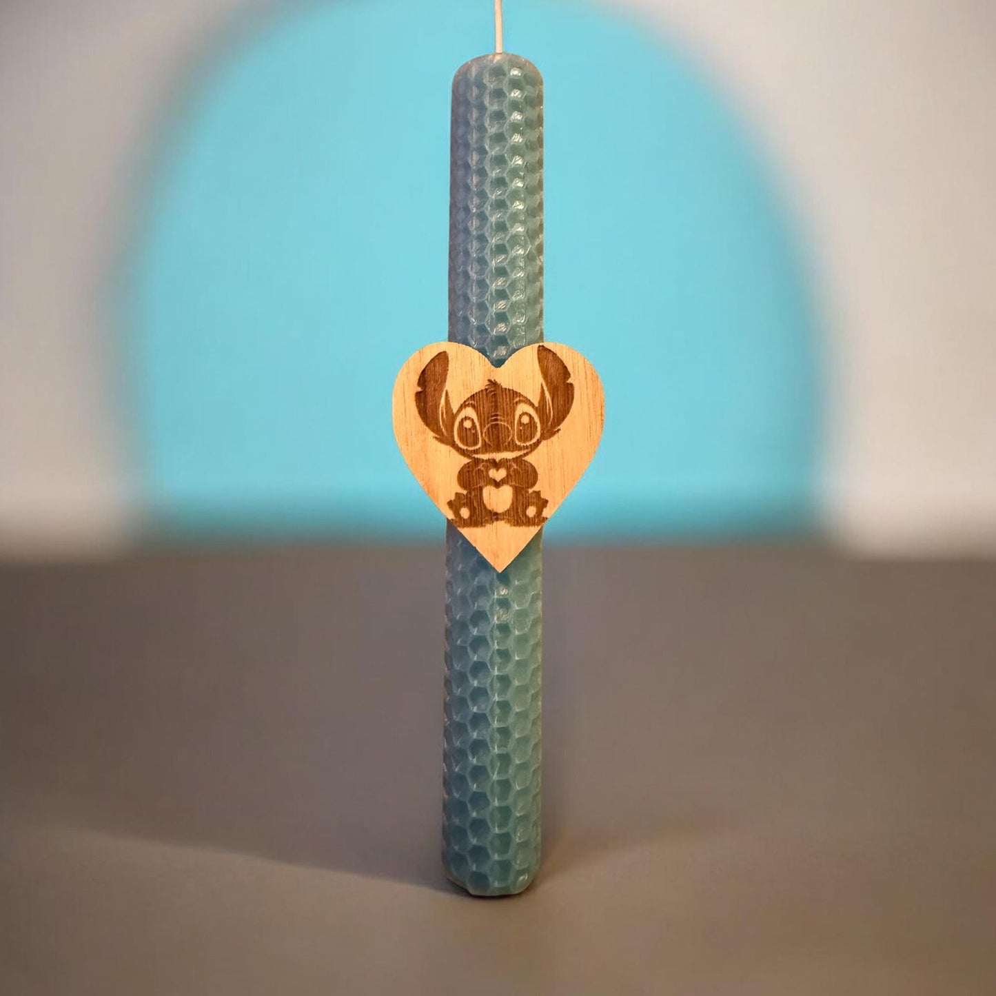 Λαμπάδα Μελισσοκέρι - Stitch