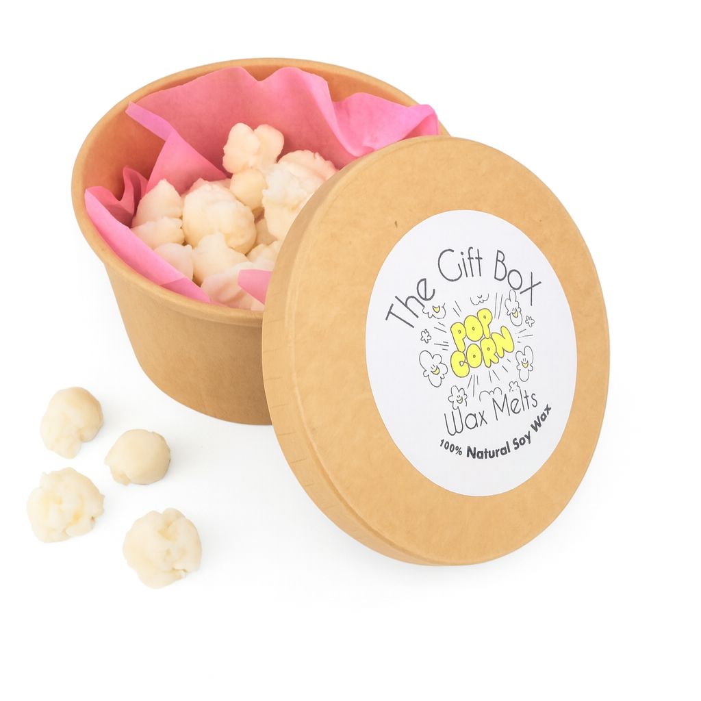 Wax MElts Popcorn - Φυτικό Κερί Σόγιας με άρωμα Ποπ Κορν βουτύρου - The Gift Box thegiftbox.gr