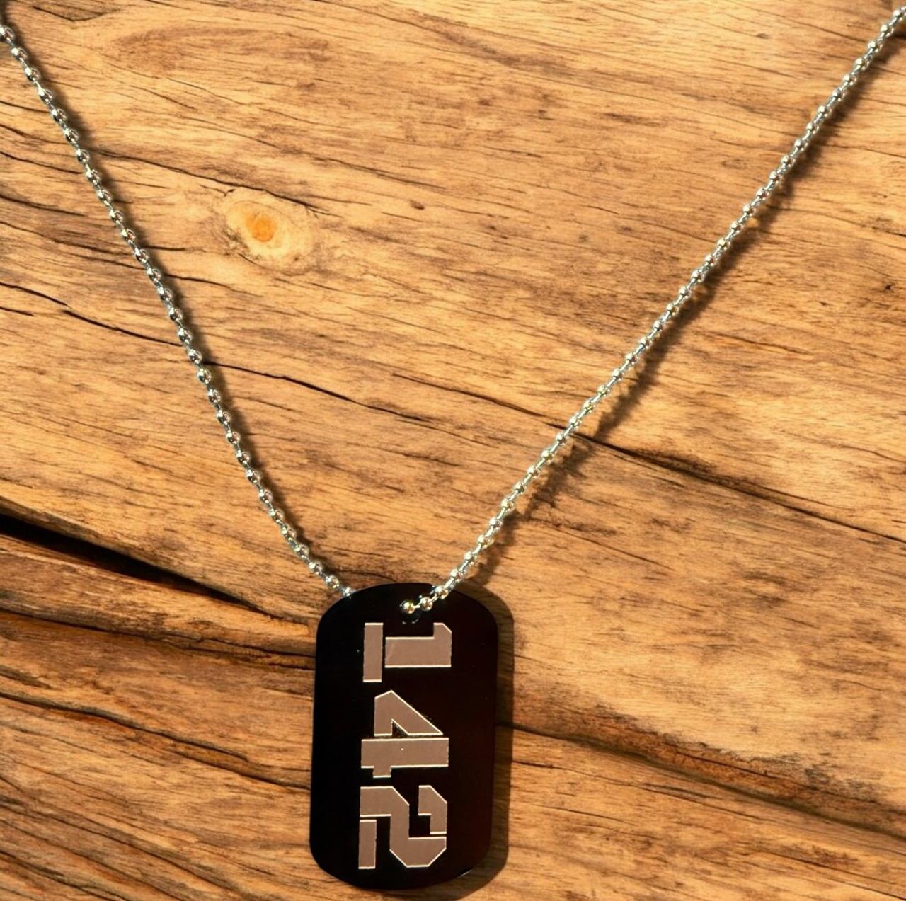 Κολιέ Drift Number - Custom Driver Tag - Gift Ideas - The Gift Box thegiftbox.gr