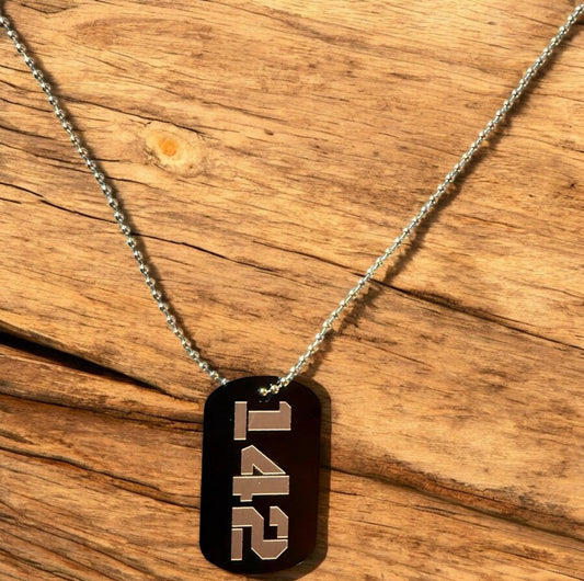 Κολιέ Drift Number - Custom Driver Tag - Gift Ideas - The Gift Box thegiftbox.gr