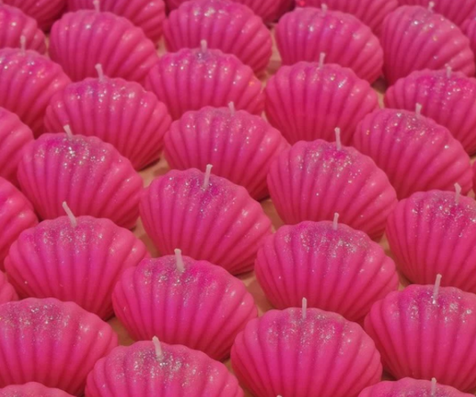 Μπομπονιέρα Κερί Κοχύλι