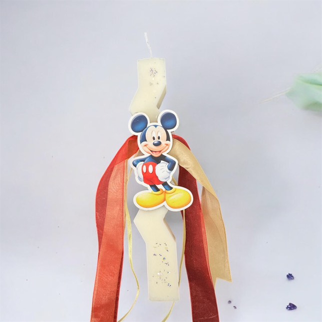 Λαμπάδα "Mickey Mouse" Ζαχαρωτά