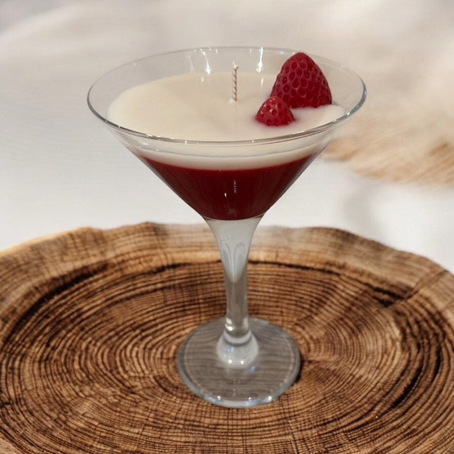 Daiquiri Strawberry Candle – Κερί με άρωμα φράουλα | The Gift Box

