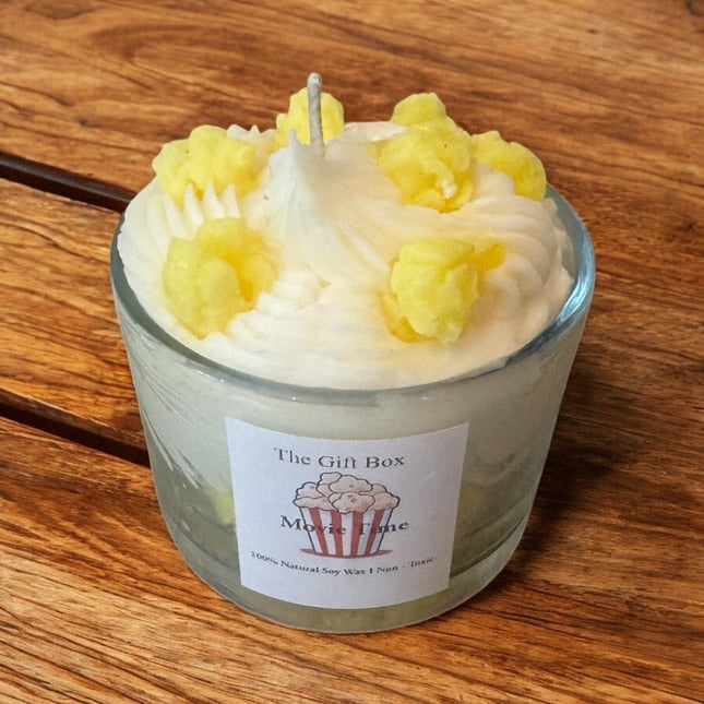 Movie Time Candle – Κερί με άρωμα ποπ κορν | The Gift Box

