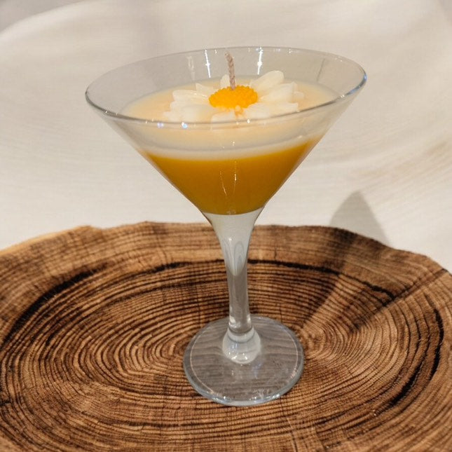 Cocktail Μαργαρίτα Candle – Χειροποίητο κερί χαλαρωτικό | The Gift Box

