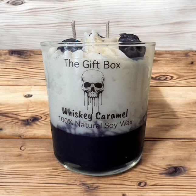 Skull Candle με άρωμα whiskey caramel – The Gift Box

