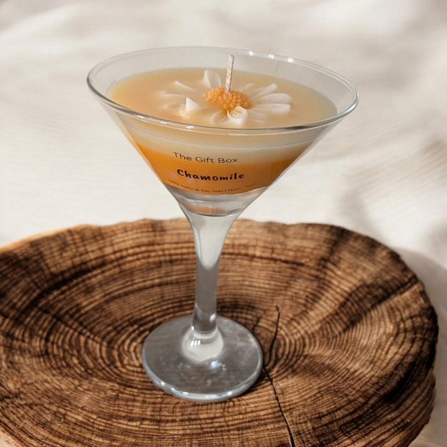 Cocktail Μαργαρίτα Candle – Χειροποίητο κερί χαλαρωτικό | The Gift Box
