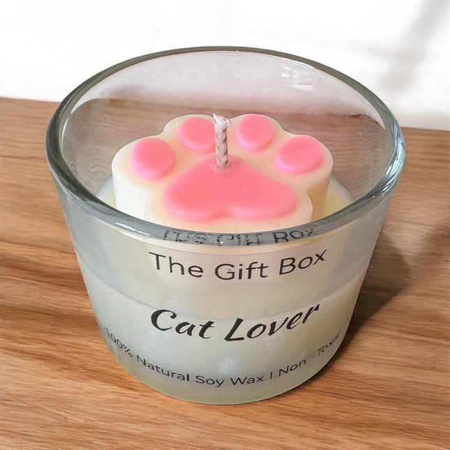 Cat Lover Candle – Χειροποίητο κερί για λάτρεις της γάτας | The Gift Box
