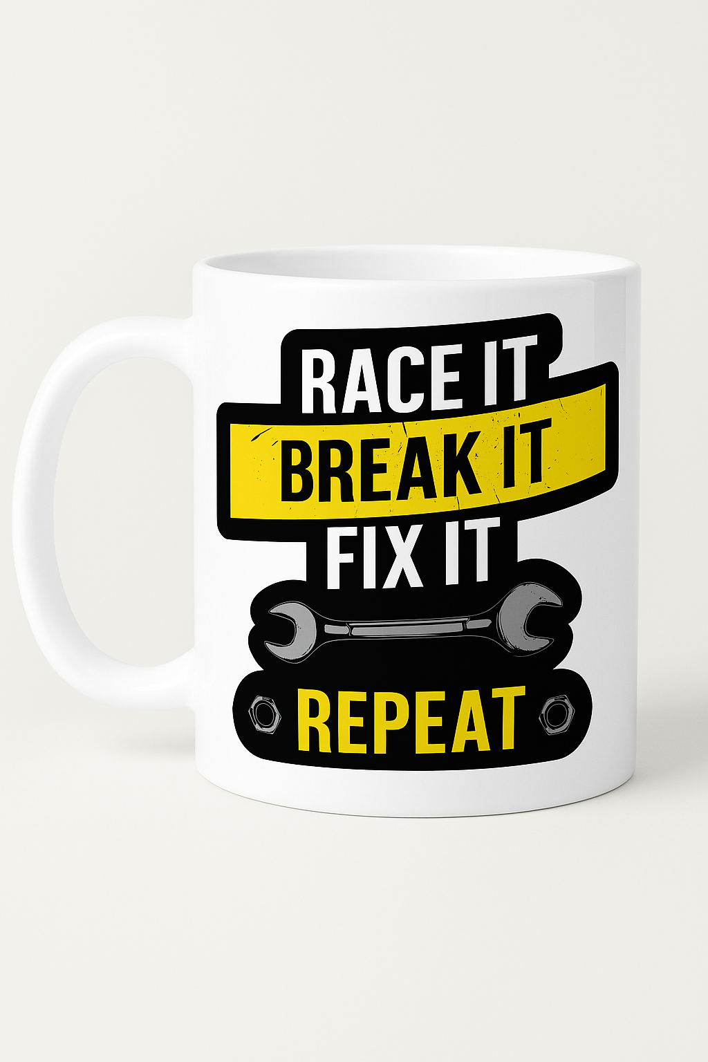 Κούπα "Race It - Fix It - Repeat"