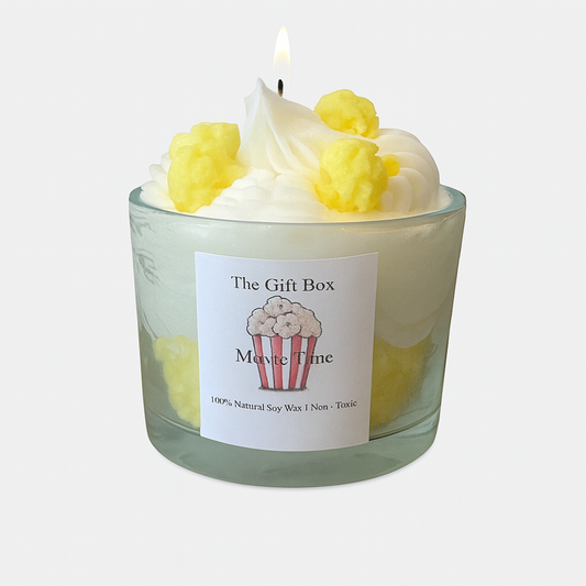 "Movie Time" Candle (Popcorn)