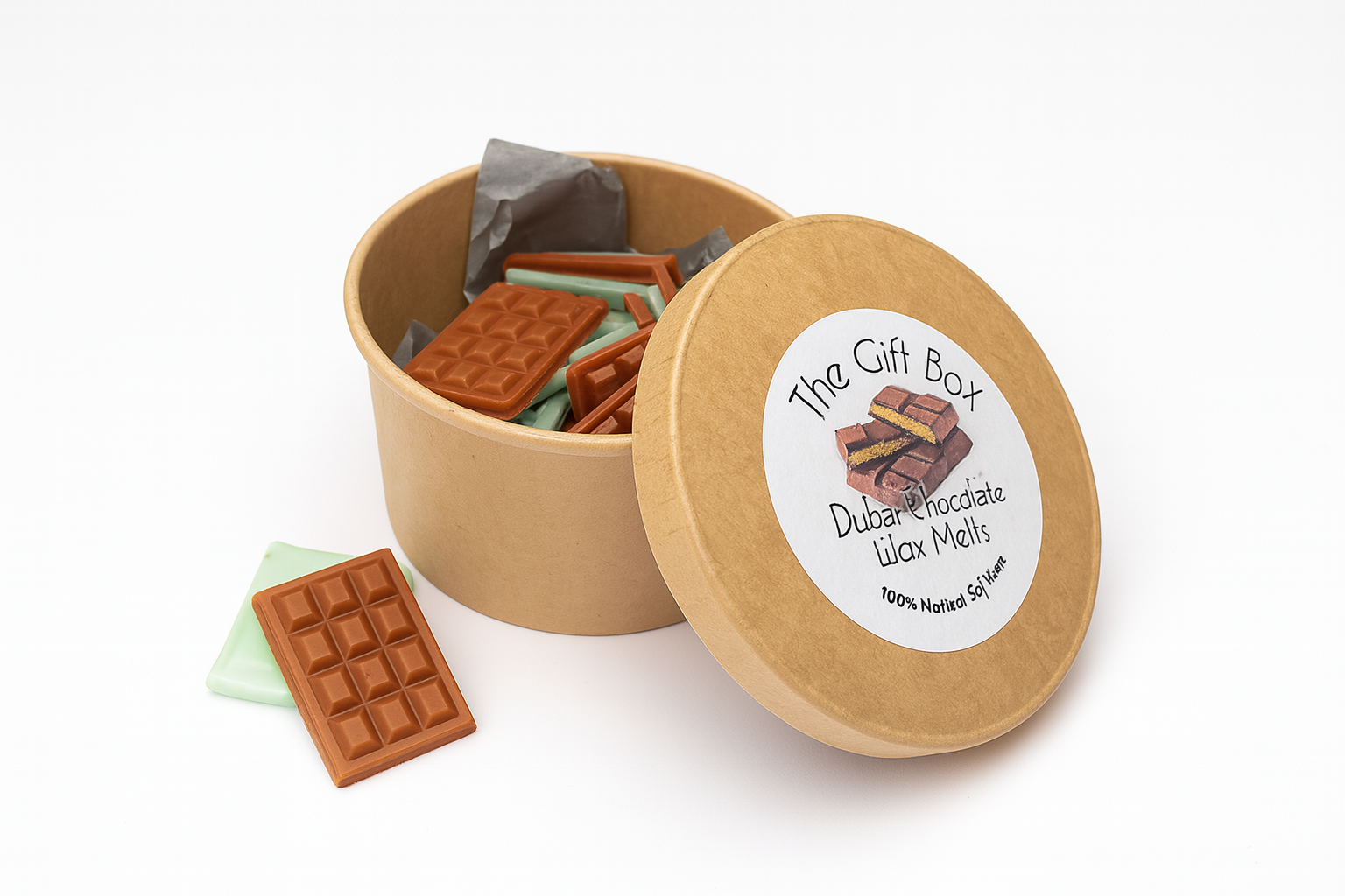 Wax melts Dubai Chocolate – Αρωματικά wax melts pistachio & knafeh | The Gift Box
