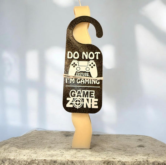 Αρωματική Λαμπάδα Σόγιας - “Do Not Disturb - I’m Gaming”