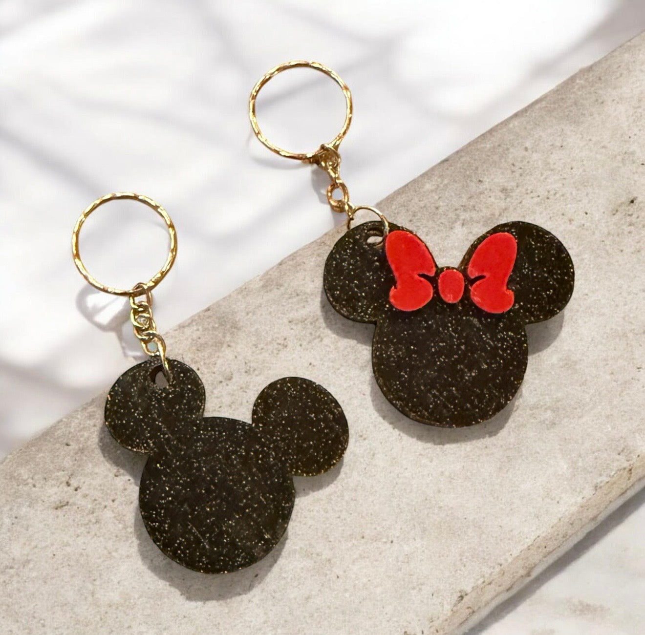 Σετ Λαμπάδες Σόγιας - Mickey & Minnie Μπρελόκ - Για Ζευγάρια