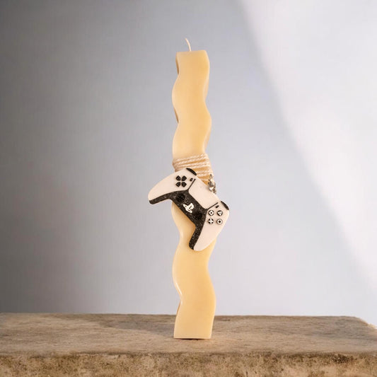 Αρωματική Λαμπάδα Σόγιας - Χειριστήριο PS5 Μπρελόκ