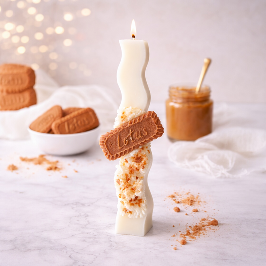 Αρωματική Λαμπάδα Σόγιας - Lotus Biscoff