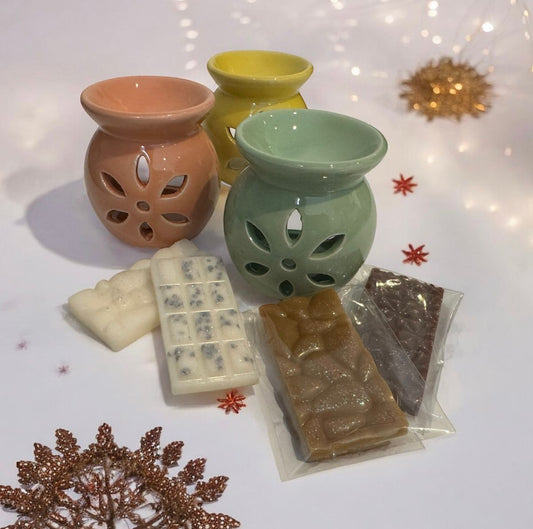 "Christmas Scents" Σετ Δώρου - Αρωματιστής & Snap Bars