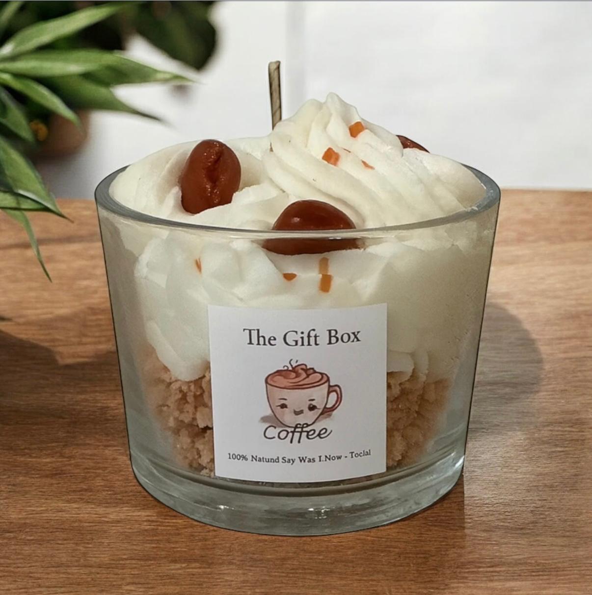 Coffee Soy Candle - Κερί Σόγια με άρωμα Καφέ - The Gift Box thegiftbox.gr