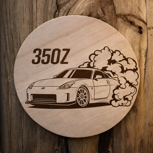 Ξύλινο Σουβέρ Nissan 350Z - Drift Edition - Gift Ideas - The Gift Box thegiftbox.gr