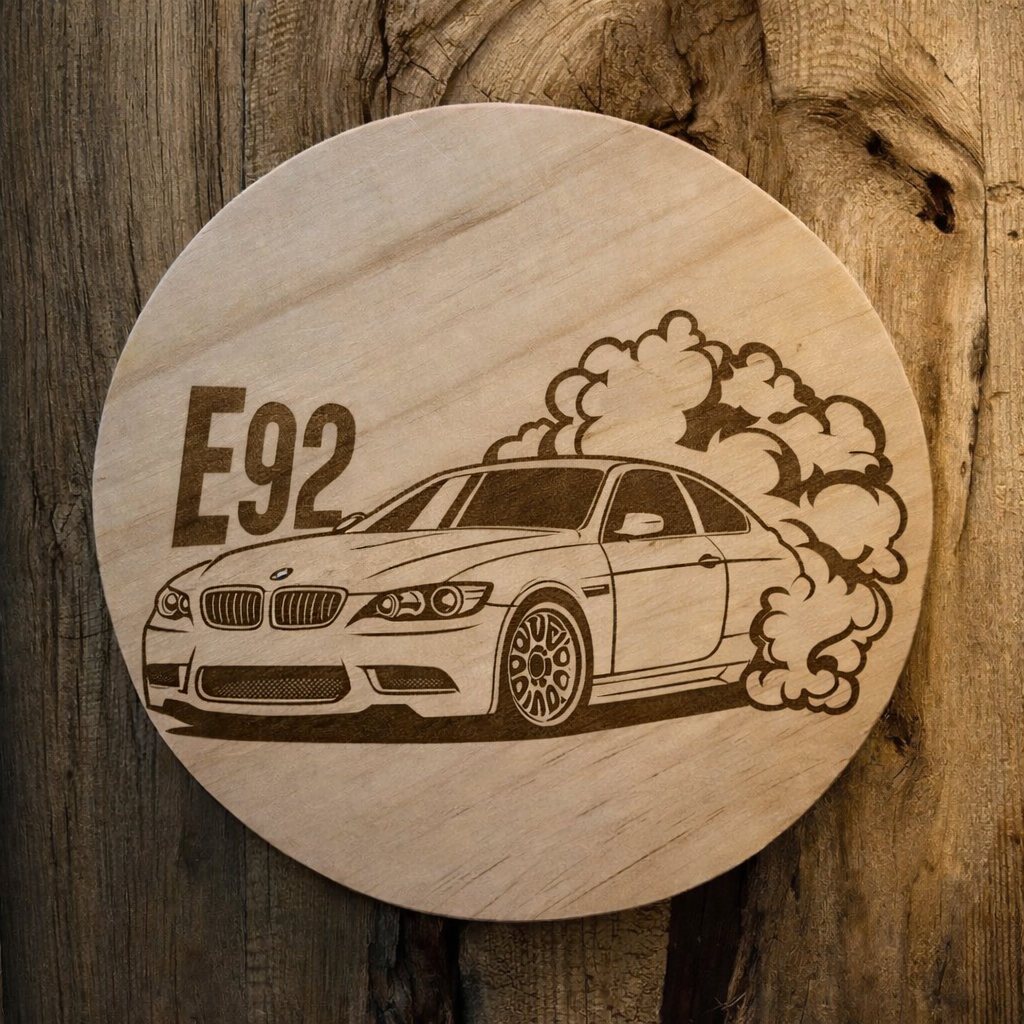 Ξύλινο Σουβέρ BMW E92 - Drift Edition - Gift Ideas - The Gift Box thegiftbox.gr