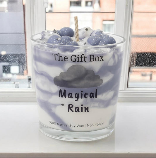 Magical Rain Soy Candle - Κερί Σόγιας με άρωμα Φρεσκάδας - The Gift Box thegiftbox.gr