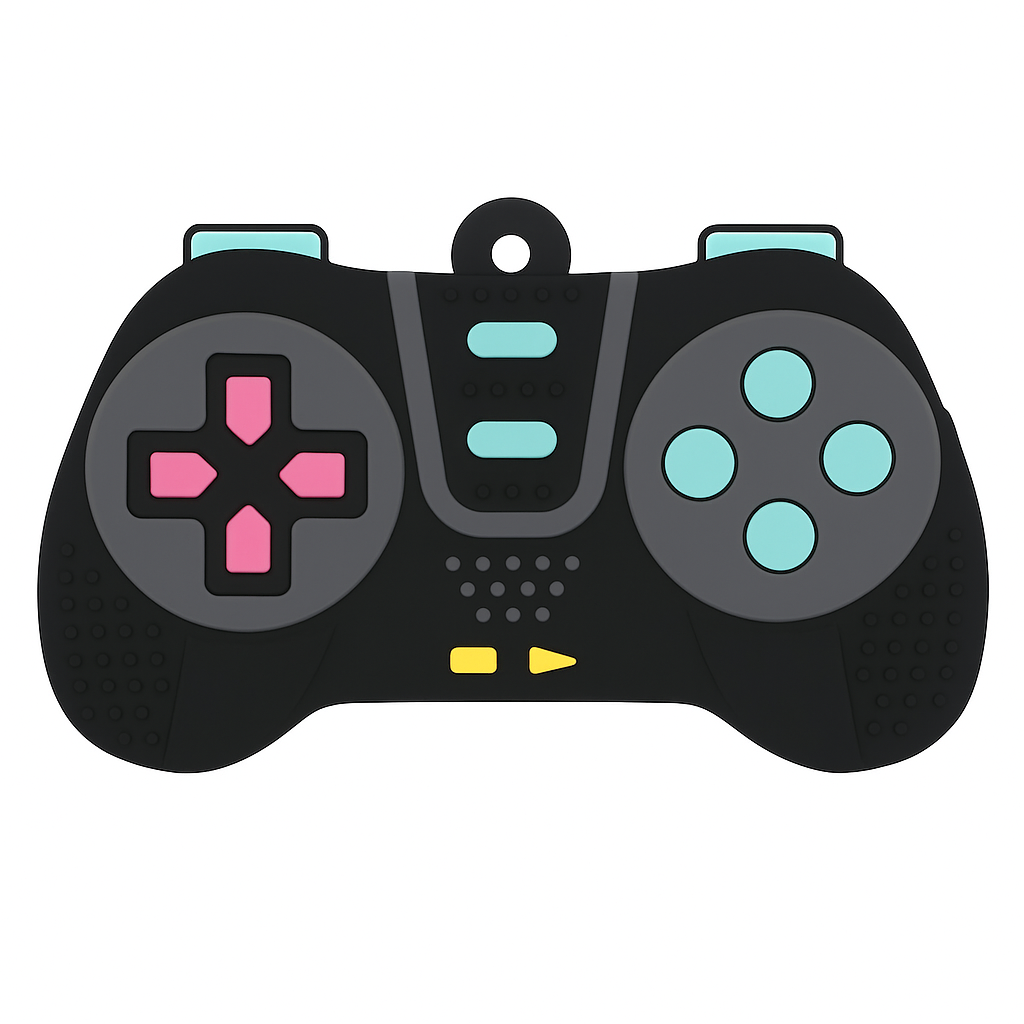 Controller Μαύρο - Μασητικό Παιχνίδι Βρεφανάπτυξης