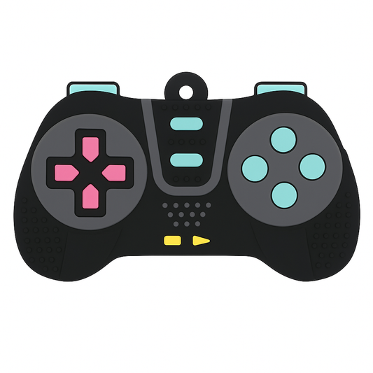 Controller Μαύρο - Μασητικό Παιχνίδι Βρεφανάπτυξης